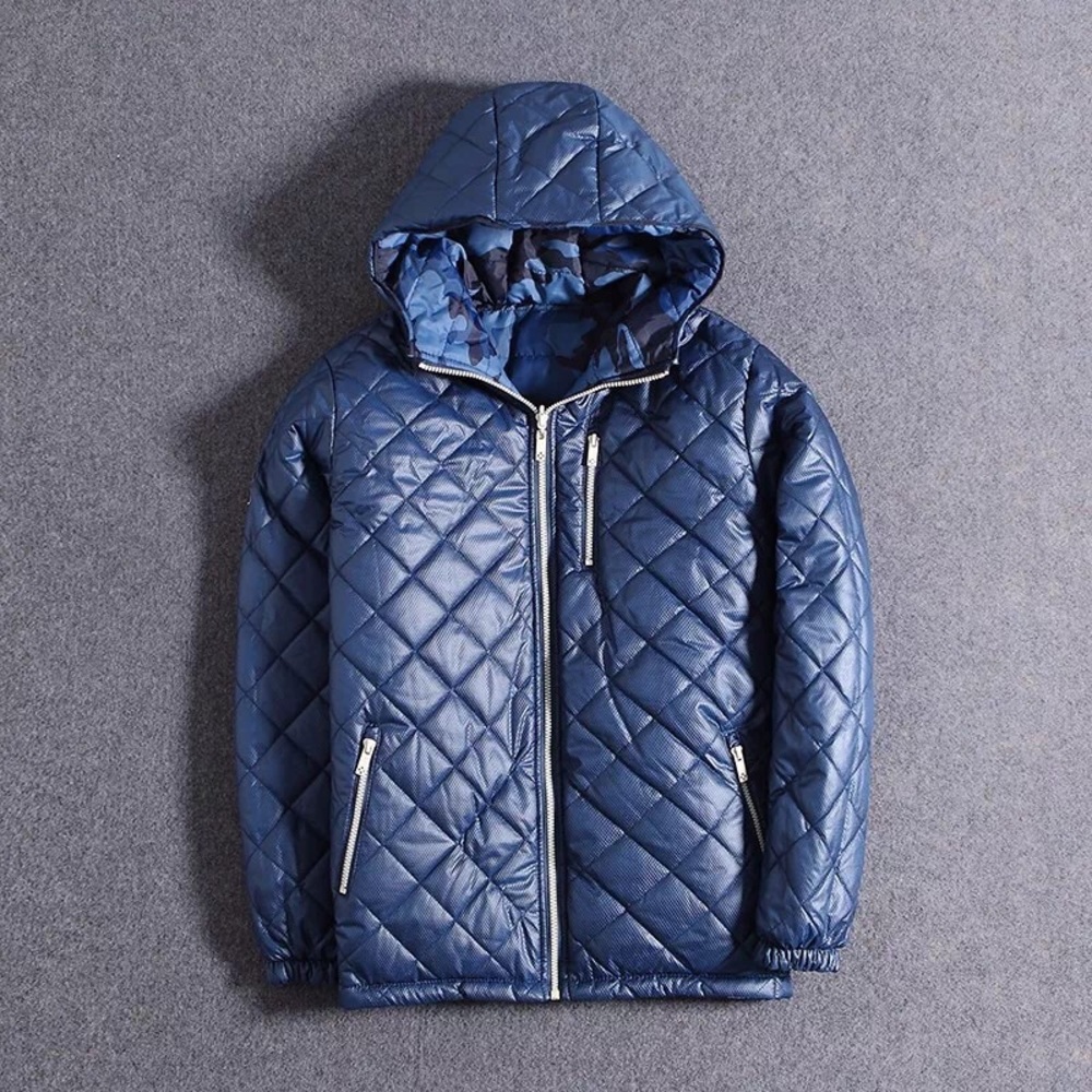 Blue Reversible Jacket - NWT - Picture 6 of 8